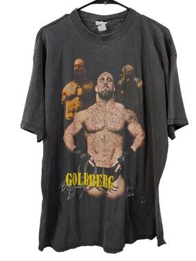 WCW Goldberg Shirt Size XL Vintage Wrestling 90s